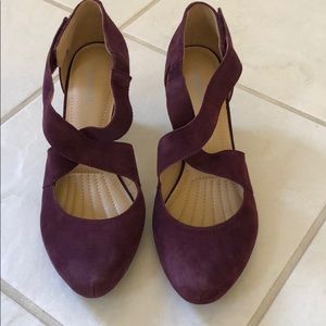 rovana leather pumps